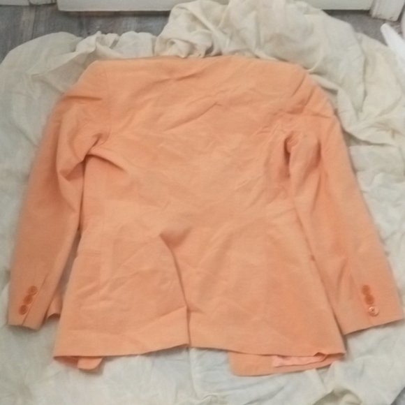 Valentino Blazer Jacket Coral Size 46 - Picture 6 of 11